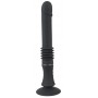 vibratore macchina da sesso nero in silicone ricaricabile dildo vibrante black