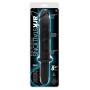 vibratore maxi fallo vaginale anale vibrante nero grande per uomo e donna black