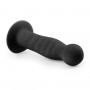 dildo anale in silicone nero stimolatore morbido sexy toys anal black uomo donna