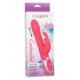 vibratore rabbit in silicone a coniglio dildo fallo vibrante vaginale anale pink