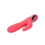 vibratore rabbit in silicone a coniglio dildo fallo vibrante vaginale anale pink