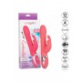 vibratore rabbit in silicone a coniglio dildo fallo vibrante vaginale anale pink