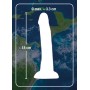 dildo fallo flessibile nero pene finto con ventosa vaginale anale sexy black