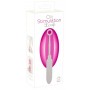 vibratore per clitoride stimolatore in silicone per donna rosa morbido vibrante