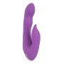 vibratore doppio in silicone stimolatore di clitoride e vaginale dildo vibrante