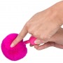 plug anale uomo donna con pelliccia rosa con silicone stimolatore anal butt pink