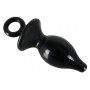 kit plug anale trio dildo nero piccolo medio grande anal plug black con anello