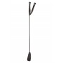Frusta sexy bondage fetish nero frustino sculacciatore in eco pelle cuoio