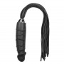 Fallo realistico con frusta dildo vaginale anale in silicone nero