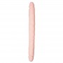 Fallo realistico vaginale anale doppio dildo morbido double in silicone