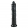 dildo realistico nero con ventosa fallo maxi black sexy toys vaginale anale