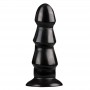 Fallo maxi realistico big maxi nero dildo vaginale anale con ventosa all black