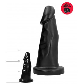 plug anale nero gigante fallo maxi all black dildo xxl con ventosa sex toys