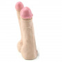 Fallo dildo realistico doppio strap on indossabile vaginale anale  vac-u-look flash