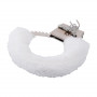 Manette con pelliccia sintetica bondage cuffs fetish costrittivo white