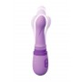 vibratore in silicone massaggiatore vaginale anale ricaricabile impermeabile