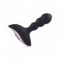 Vibratore anale fallo in silicone dildo prostata plug anal butt vibrante nero