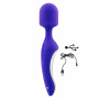Stimolatore vaginale e clitoride vibratore wand ricaricabile in silicone massaggiatore sex toys