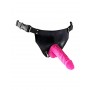 vibratore indossabile strap on dildo fallo realistico vaginale anale sex toys kit