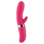 Vibratore doppio rabbit con stimolatore clitoride realistico dildo fallo vibrante