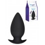 Fallo anale dildo in silicone nero big black anal butt sex toys per uomo e donna