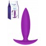 Plug anale dildo sex toys fallo butt in silicone per uomo e donna mini purple