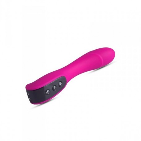 Vibratore vaginale dildo stimolatore fallo vibrante ricaricabile in silicone rosa