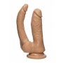 Fallo realistico doppio vaginale anale con ventosa dildo maxi mini the D double