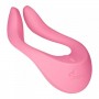 Stimolatore vaginale in silicone per coppia vibratore doppio clitoride satisfyer partner