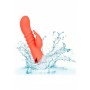 Vibratore vaginale realistico rabbit fallo dildo vibrante ricaricabile in silicone