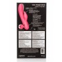 Vibratore vaginale doppio con stimolatore clitoride in silicone fallo ricaricabile vibrante