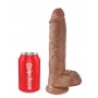 Fallo realistico vaginale black dildo caramel maxi big xxl con ventosa morbido