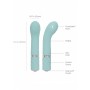 Vibratore mini per punto G stimolatore vaginale ricaricabile in silicone blu g spot