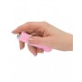 Vibratore vaginale stimolatore in silicone rosa dildo vibrante mini ricaricabile