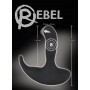 Vibratore anale stimolatore per prostata dildo vibrante ricaricabile uomo plug nero
