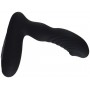 Vibratore anale rotante dildo anal plug ricaricabile nero in silicone