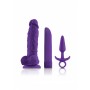 Kit sex toys fallo dildo vaginale realstico con ventosa vibratore e plug anale