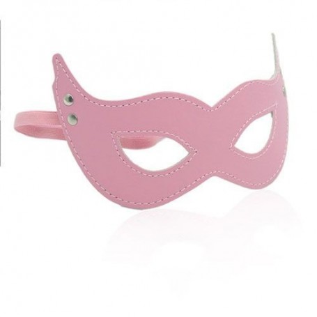 Mistery mask pink maschera rosa bondage fetish sexy bane neutra per uomo e donna