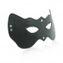 Visual mask black maschera bondage fetish in simil pelle integrale uomo e donna sexy