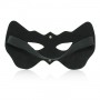 Visual mask black maschera bondage fetish in simil pelle integrale uomo e donna sexy