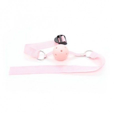 Easy breathable ball gag rosa costrittivo fetish bondage pink