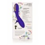 Vibratore stimolatore vaginale anale dildo fallo in silicone vibrante con scarica elettrica  impulse