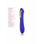 Vibratore vaginale anale stimolatore clitoride con scarica elettrica dildo fallo vibrante in silicone