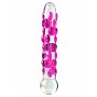 fallo in vetro vaginale anale glass dildo icicles no 7 sex toys massaggiatore stimolatore