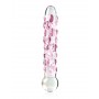 fallo in vetro vaginale anale glass dildo icicles no 7 sex toys massaggiatore stimolatore