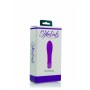 Vibratore vaginale stimolatore vaginale anale in silicone dildo fallo in realistico silicone viola