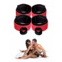 Bondage fetish restriant manette cavigliere bdsm kit costrittivo bed system