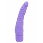 Vibratore vaginale realistico purple get real slim dildo fallo vaginale anale vibrante