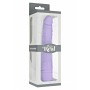 Vibratore vaginale realistico purple get real slim dildo fallo vaginale anale vibrante