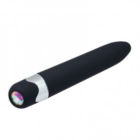 Vibratore vaginale classico dildo fallo liscio vibrante anale stimola clitoride